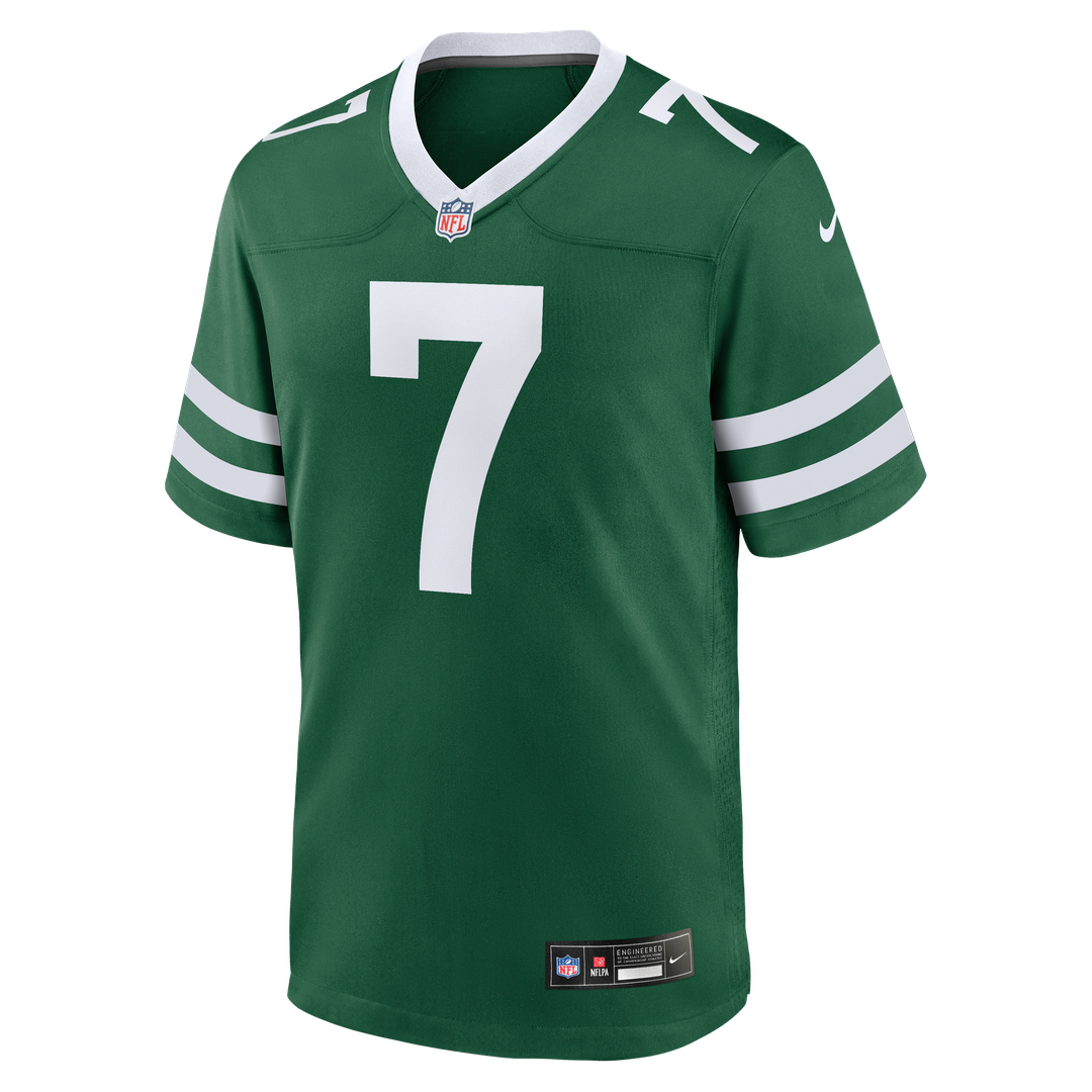 Geno Smith New York Jets Game Jersey - Legacy Green