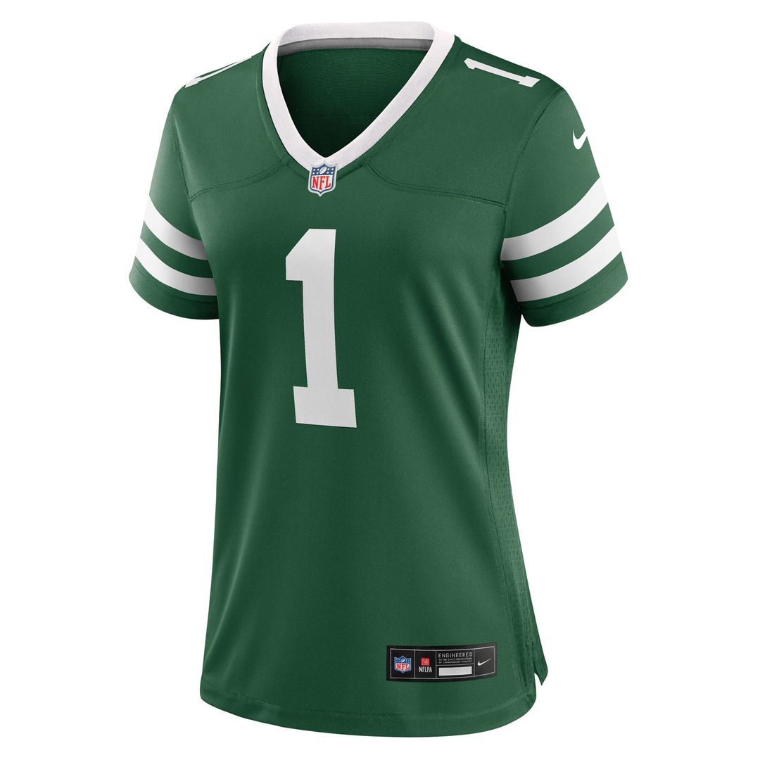 Number 1 Bride New York Jets Women's Game Jersey - Legacy Green