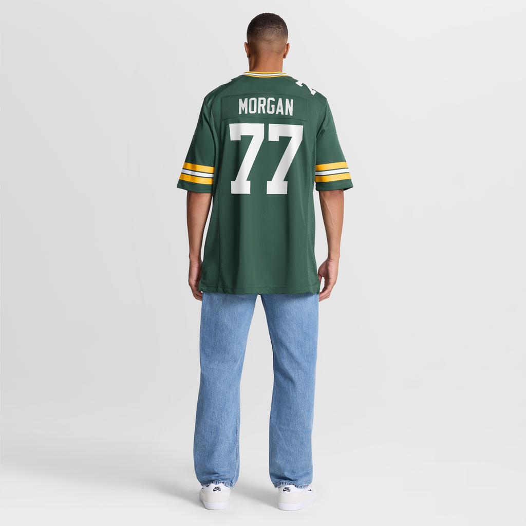 Morgan Green Bay Packers Player Game Jersey - Green