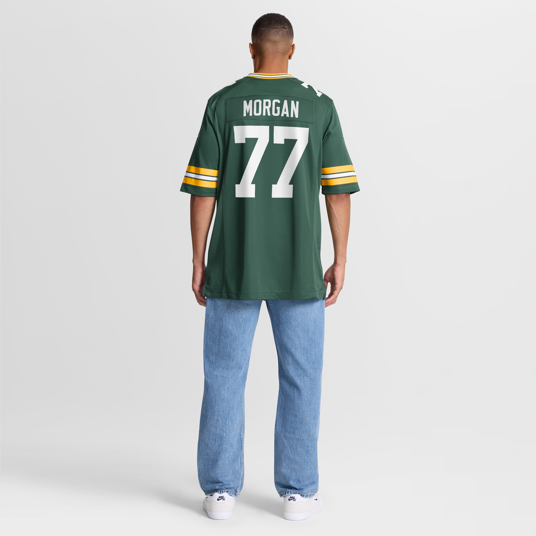 Morgan Green Bay Packers Player Game Jersey - Green