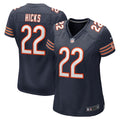 Elijah Hicks Chicago Bears Women's Team Game Jersey - Navy