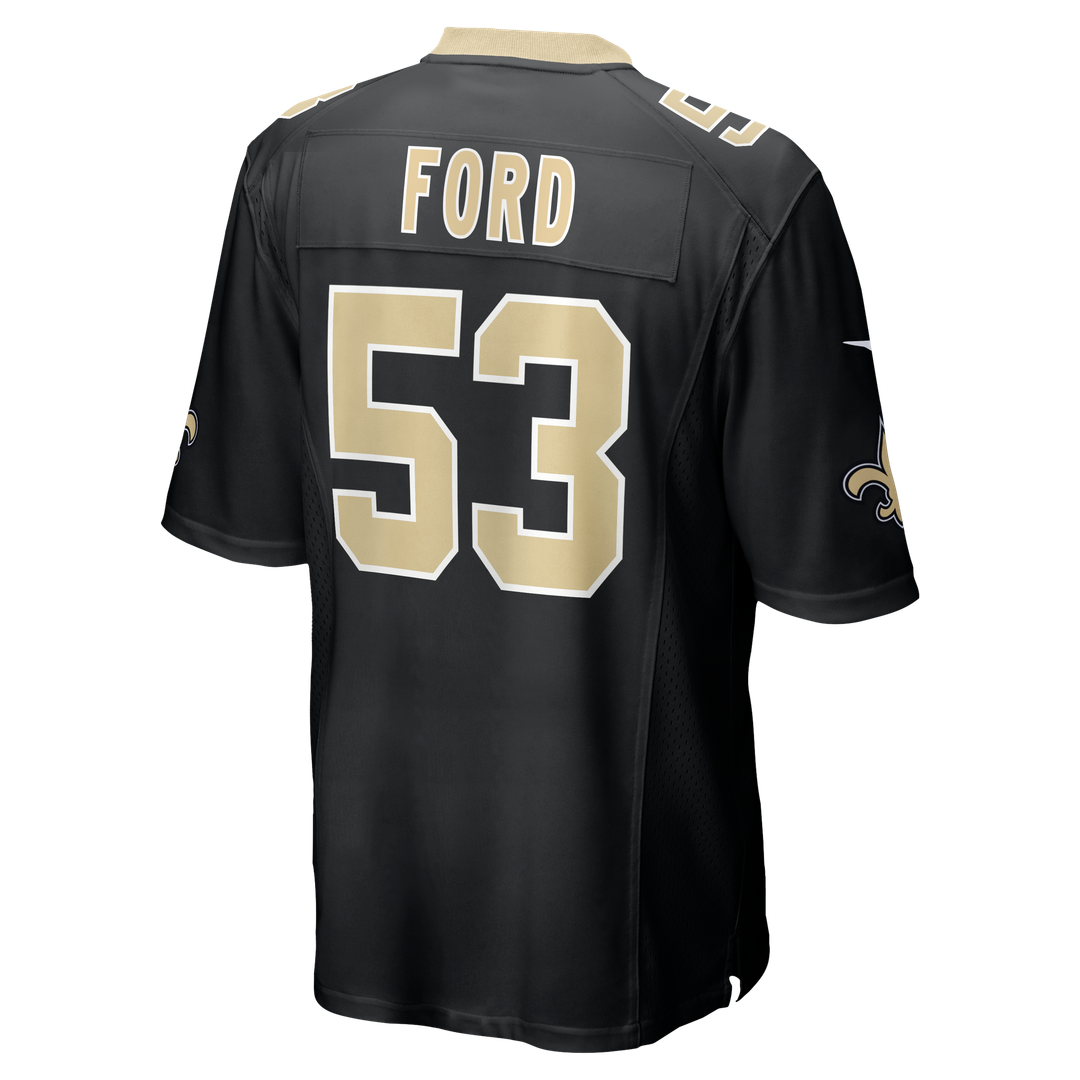 Jaylan Ford New Orleans Saints Game Jersey - Black