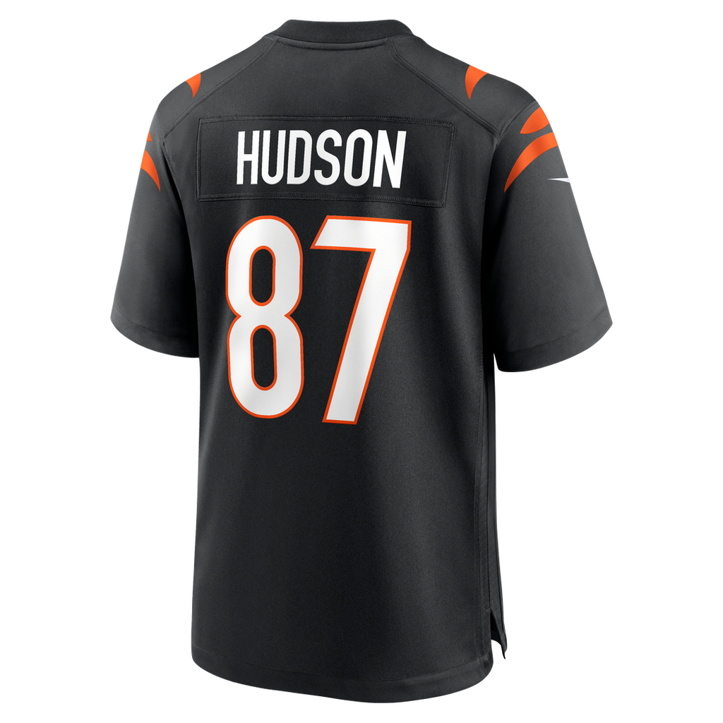Tanner Hudson Cincinnati Bengals Home Game Player Jersey - Black