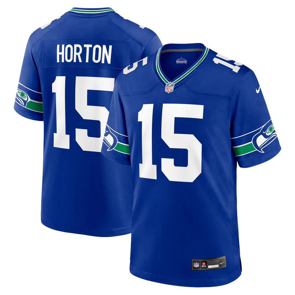 Tory Horton Seattle Seahawks Team Game Jersey - College Navy