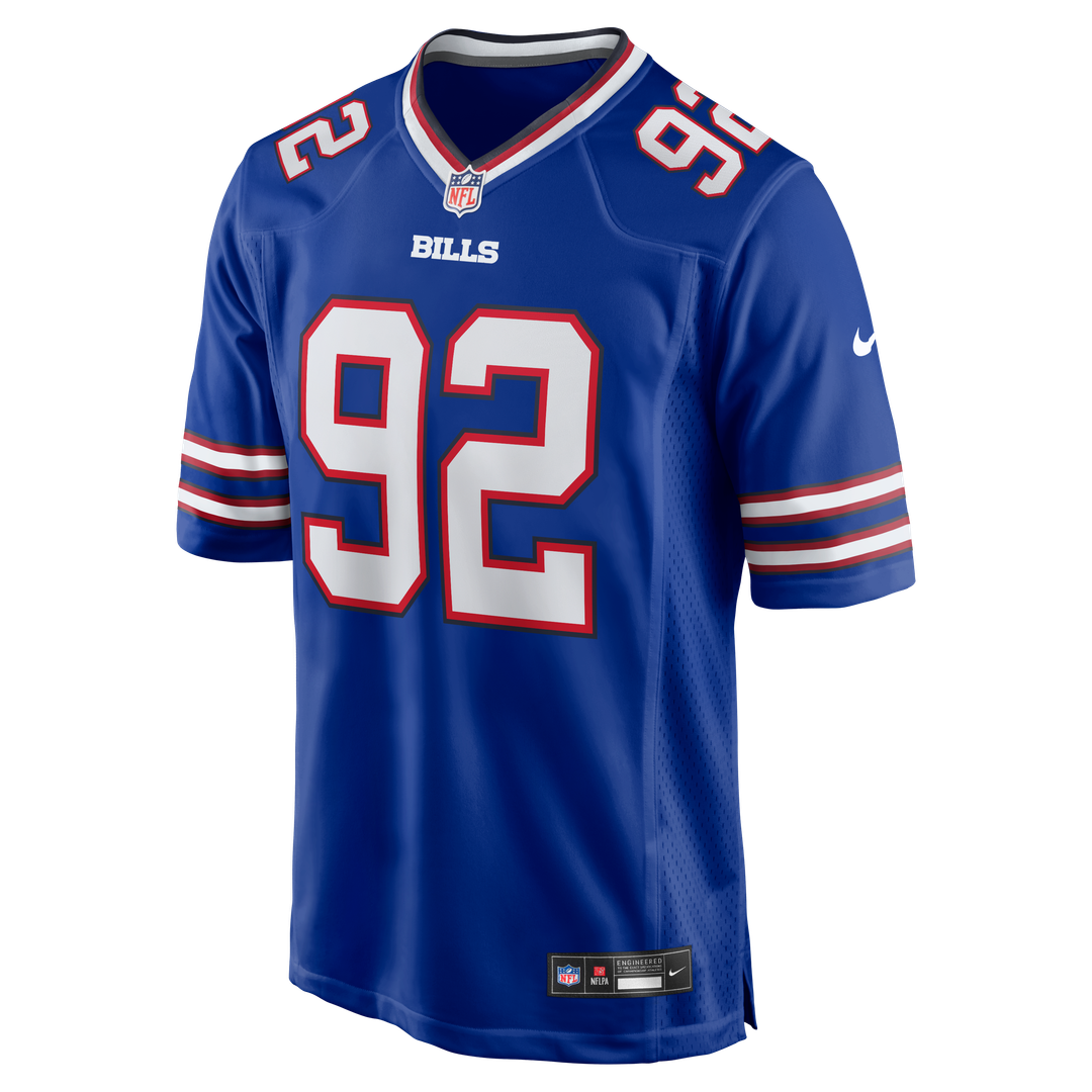 Zane Durant Buffalo Bills Team Game Jersey - Royal