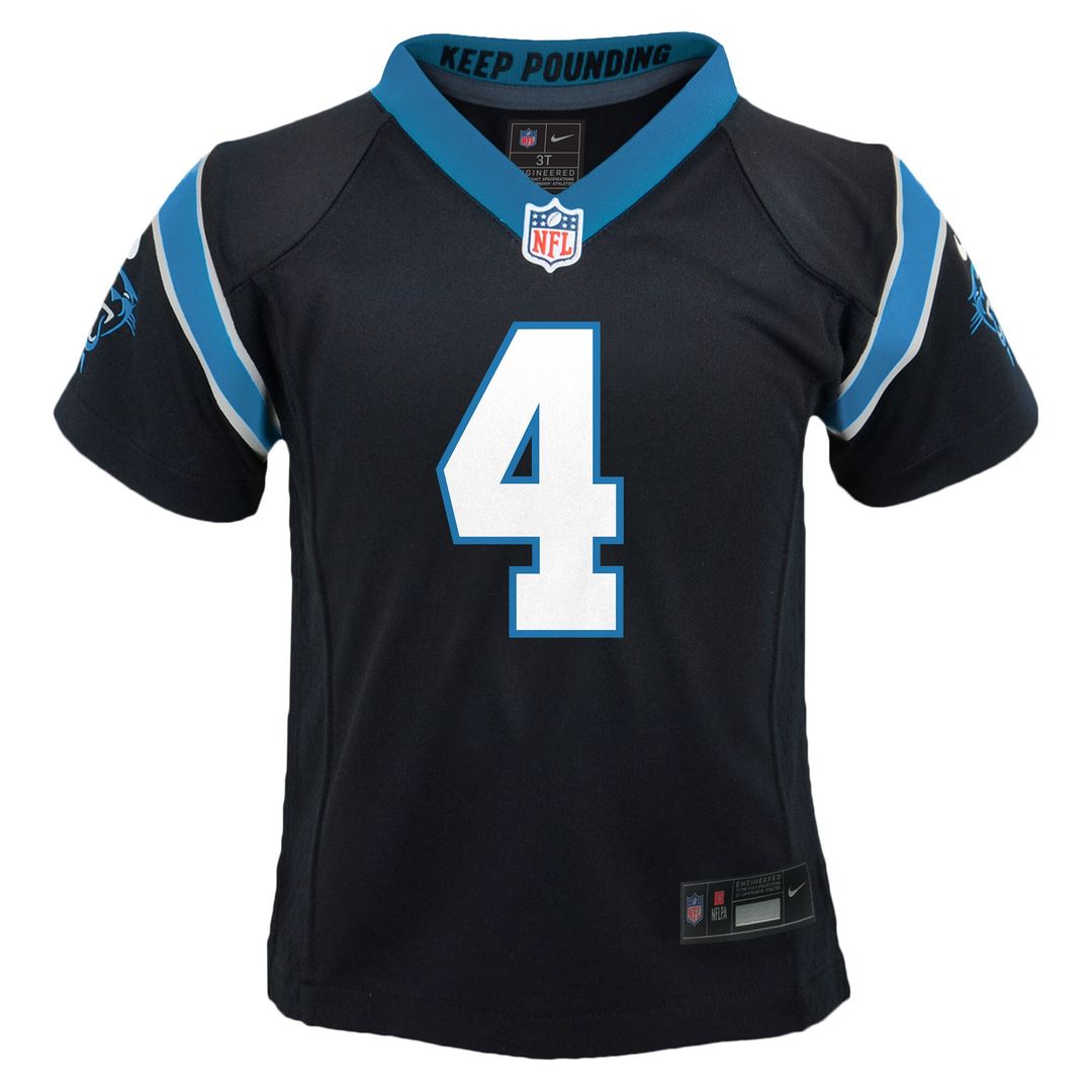 Tetairoa McMillan Carolina Panthers Toddler Game Jersey - Black
