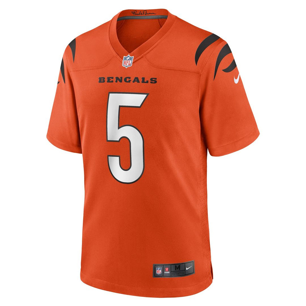 Tee Higgins Cincinnati Bengals Alternate Game Jersey - Orange