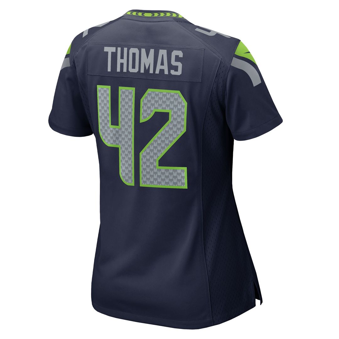 Drake Thomas Seattle Seahawks Women's Team Game Jersey - College Navy