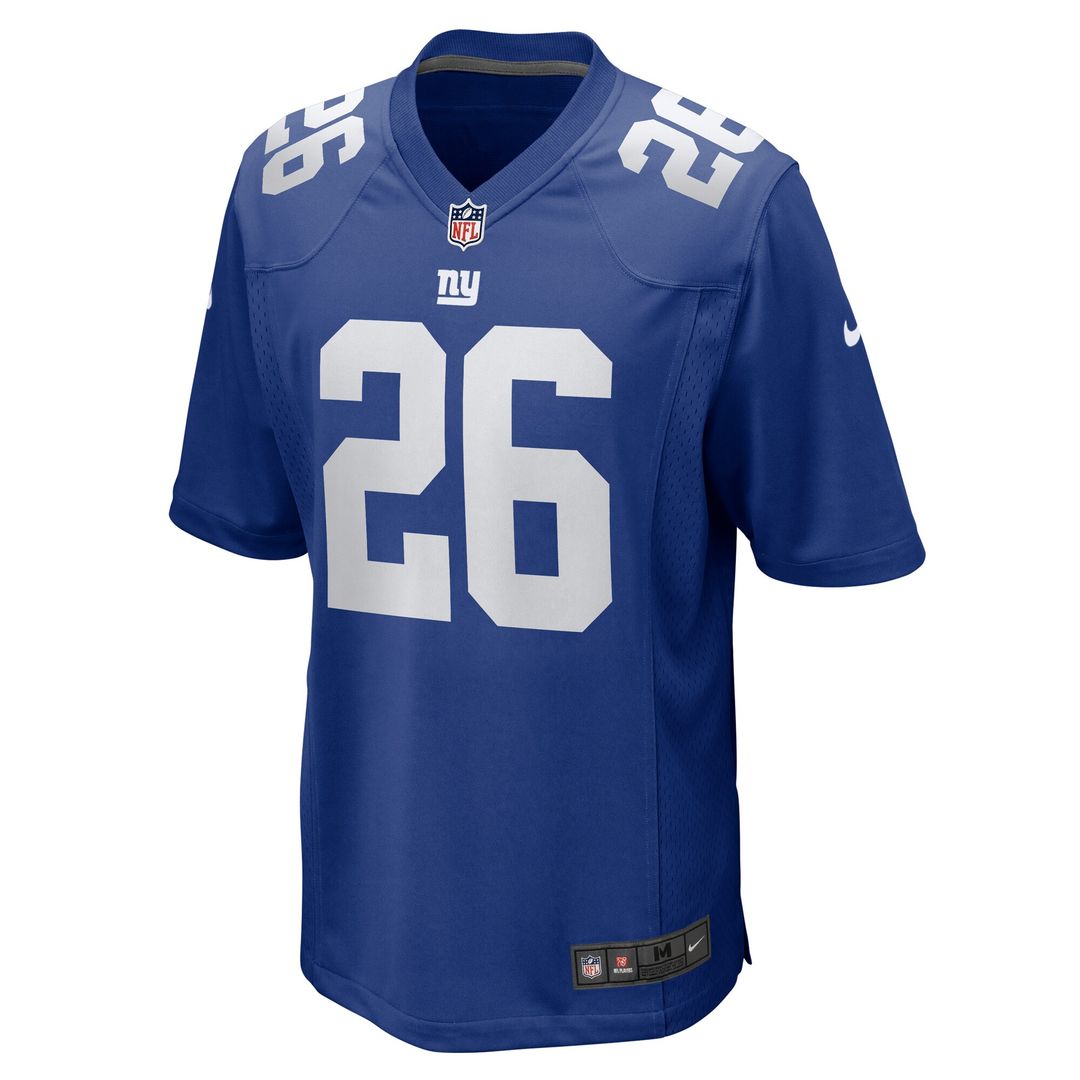Devin Singletary New York Giants Team Game Jersey - Royal