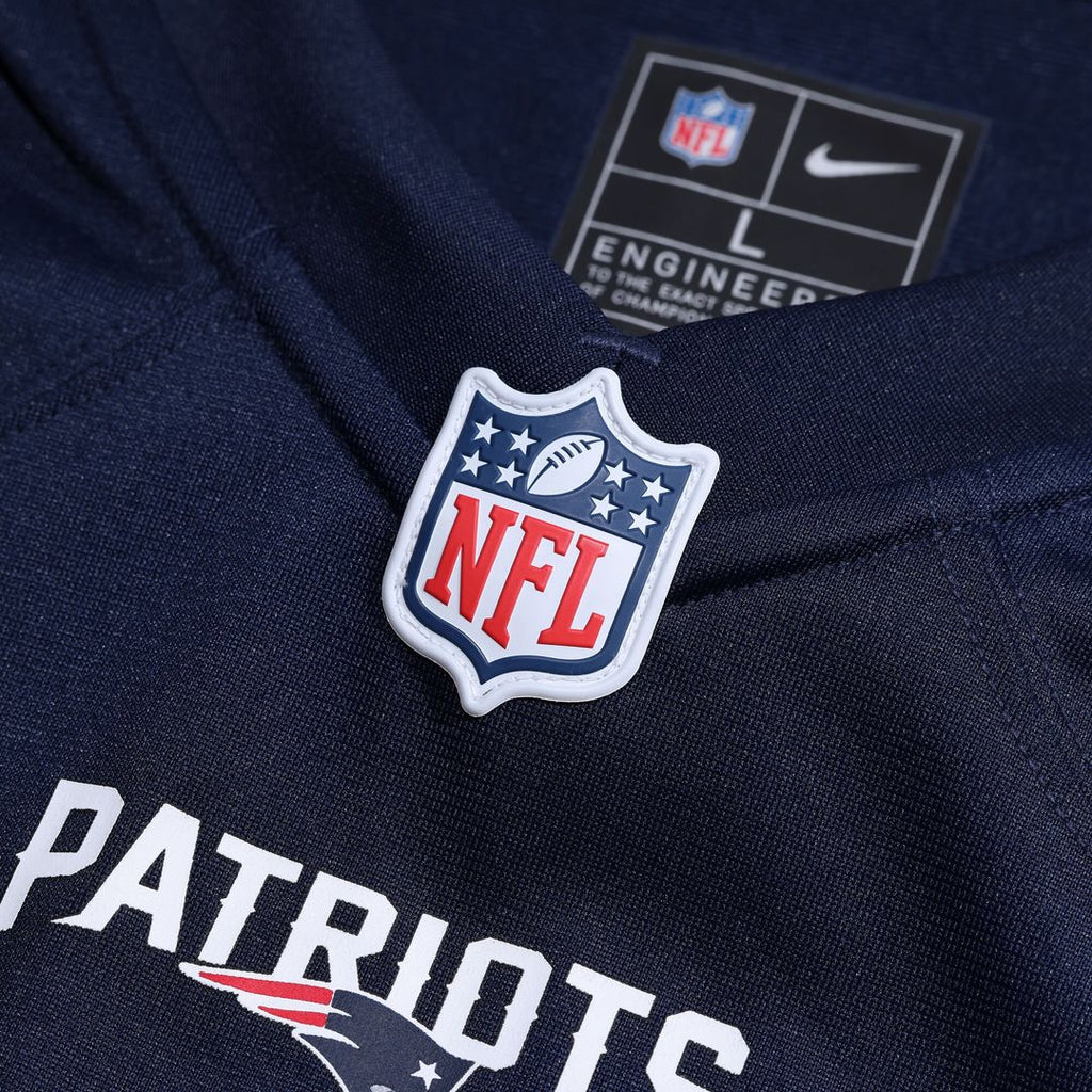 Morgan Moses New England Patriots Team Game Jersey - Navy