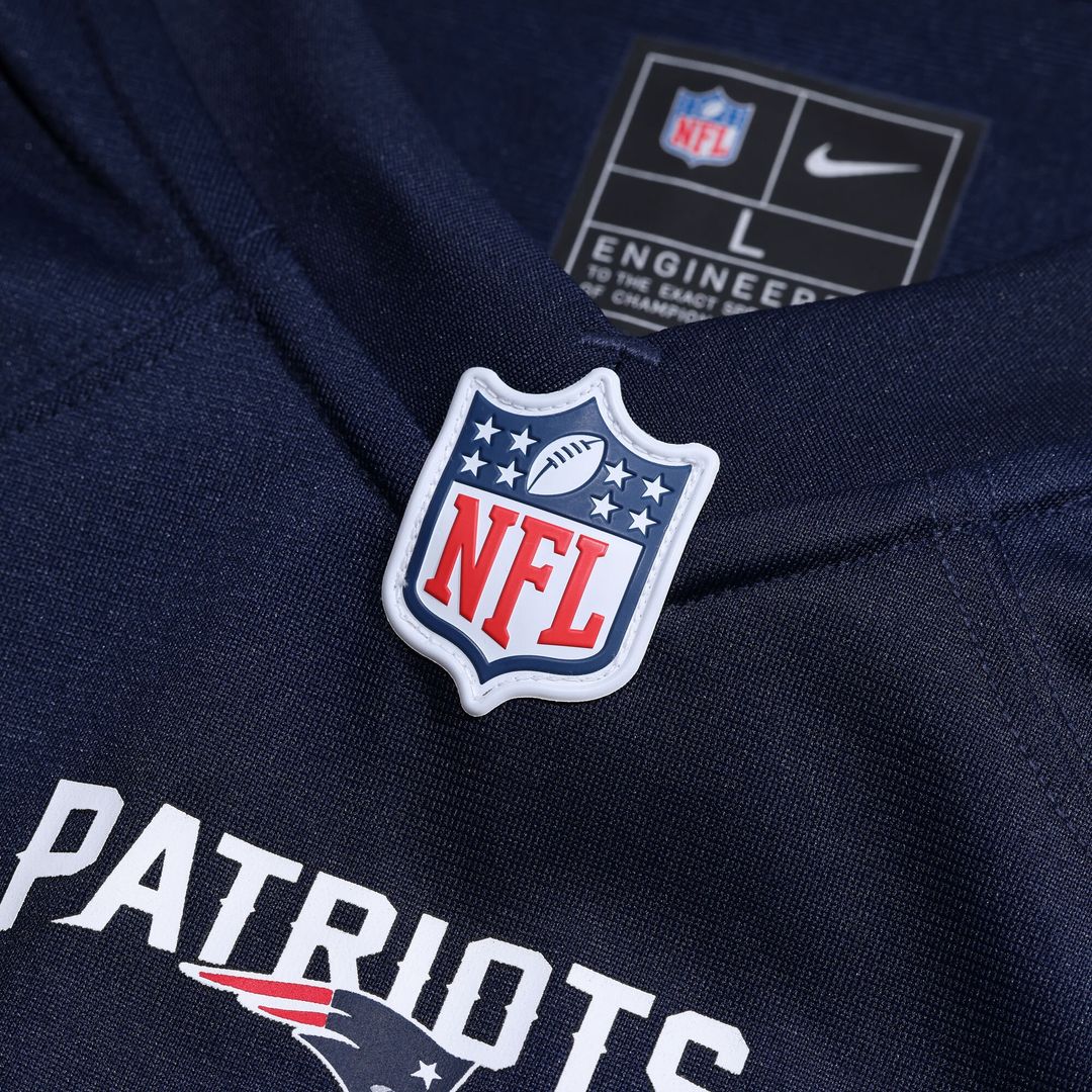 Morgan Moses New England Patriots Team Game Jersey - Navy