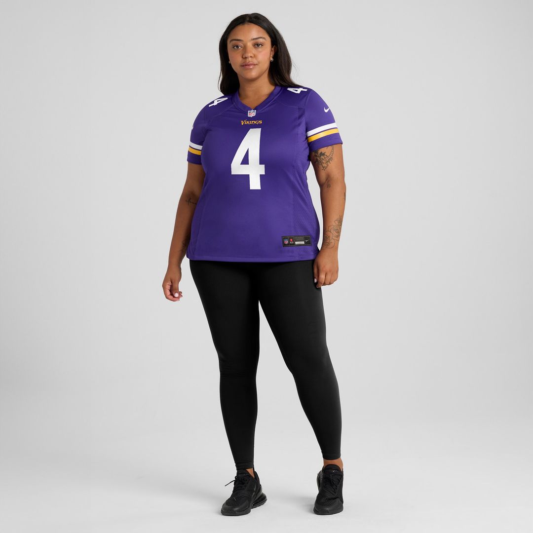 Myles Price Minnesota Vikings Women's Team Game Jersey - Purple