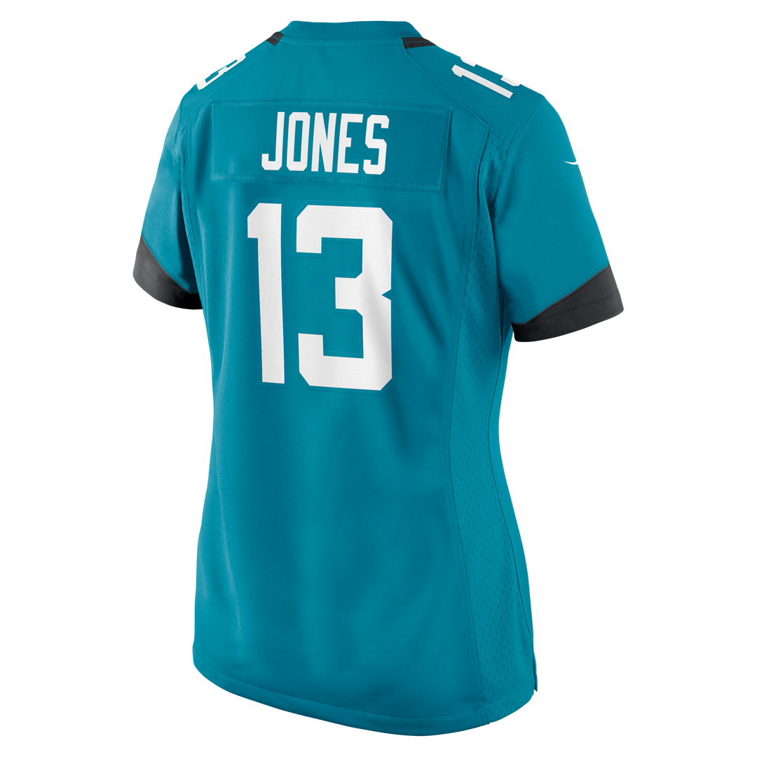 Tim Jones Jacksonville Jaguars Women's Team Game Jersey - Teal
