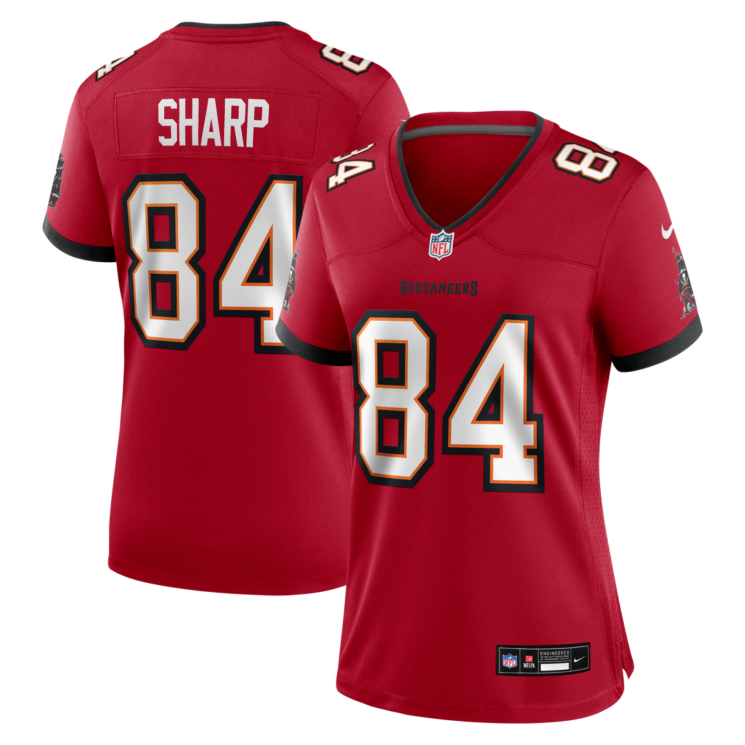Bauer Sharp Tampa Bay Buccaneers Women's Team Game Jersey - Red