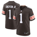 KC Concepcion Cleveland Browns 2026 Draft First Round Pick No. 24 Team Game Jersey - Brown
