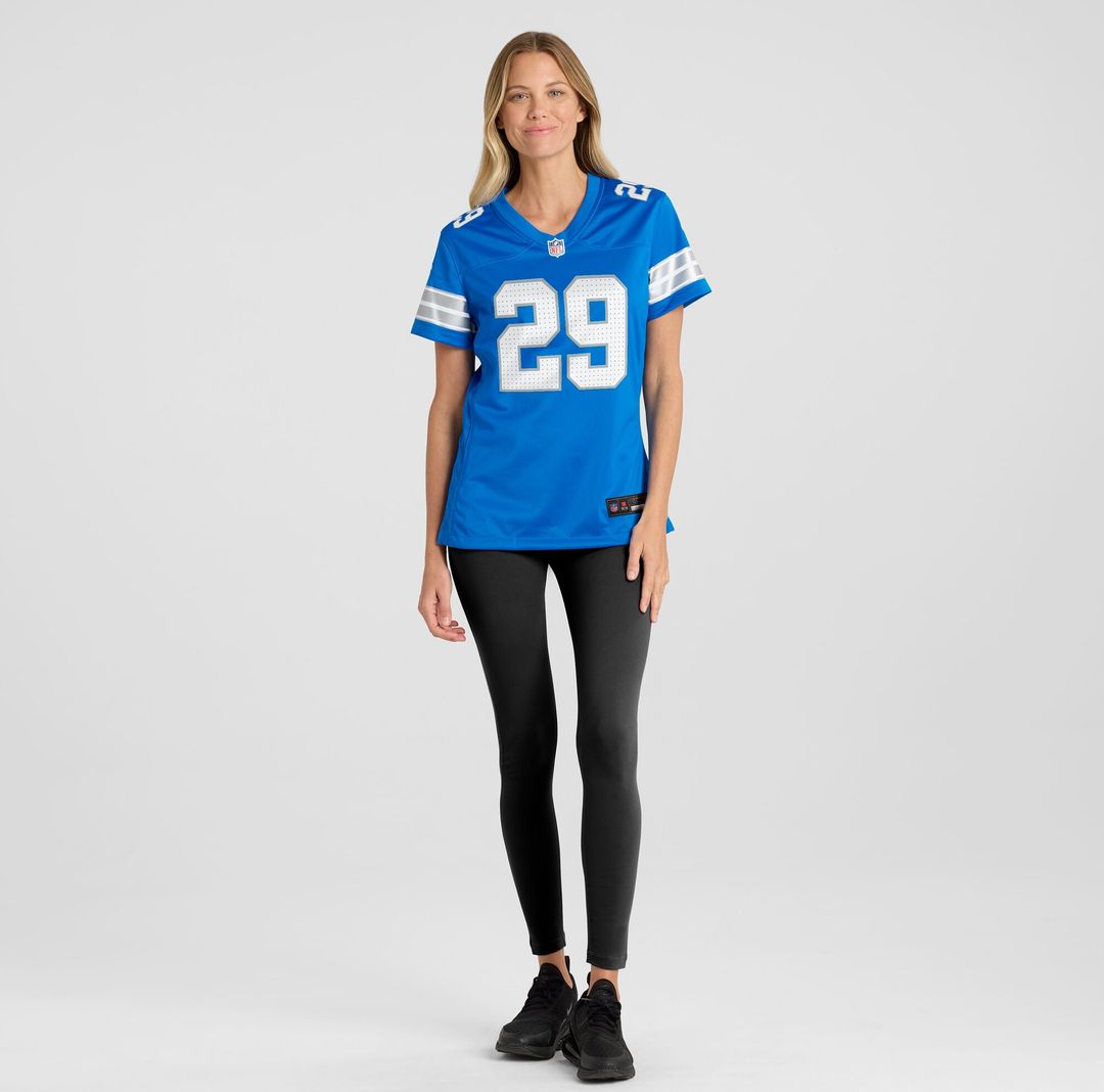 Avonte Maddox Detroit Lions Women's Team Game Jersey - Blue
