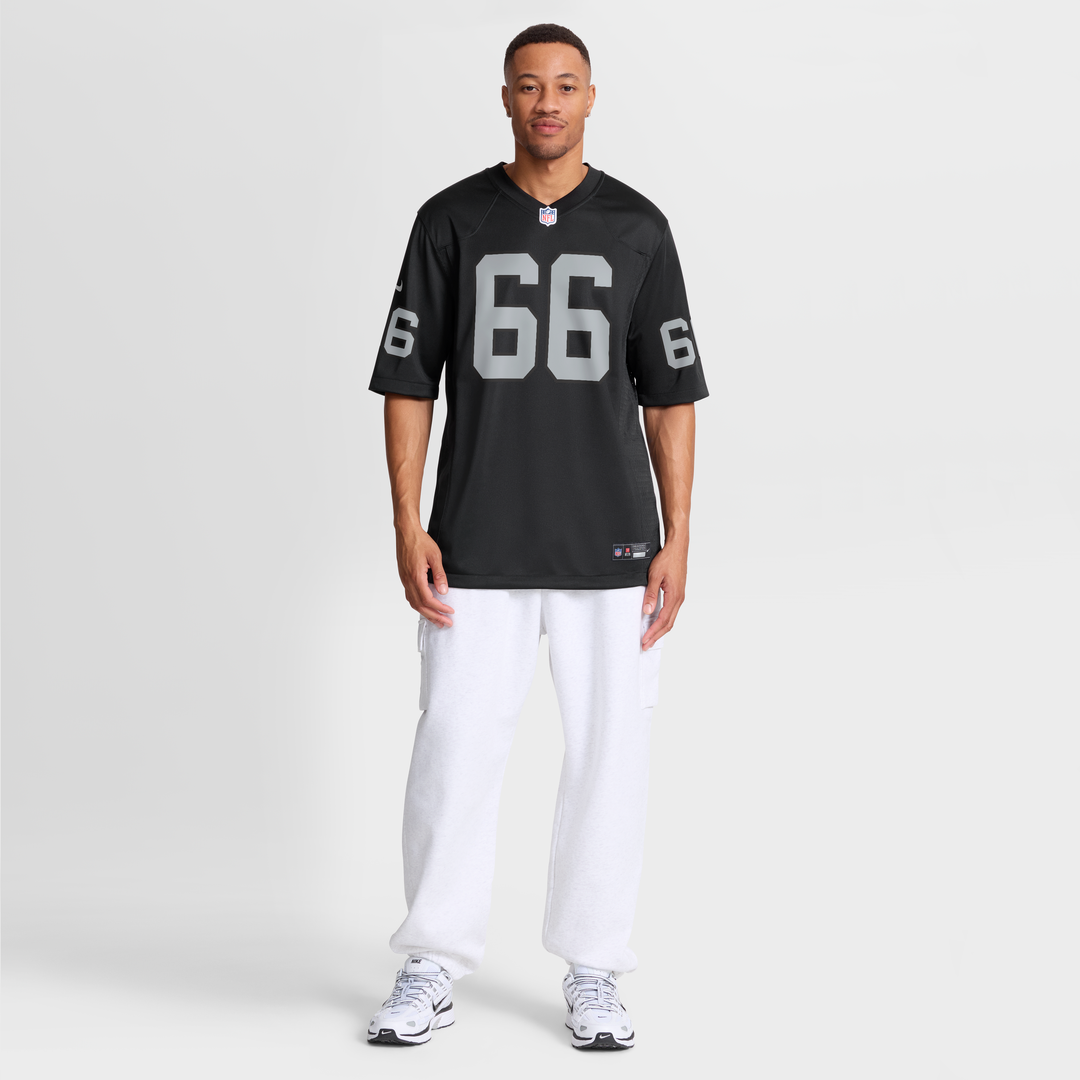 Dylan Parham Las Vegas Raiders Game Player Jersey - Black