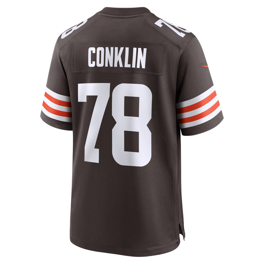 Jack Conklin Cleveland Browns Team Game Jersey - Brown