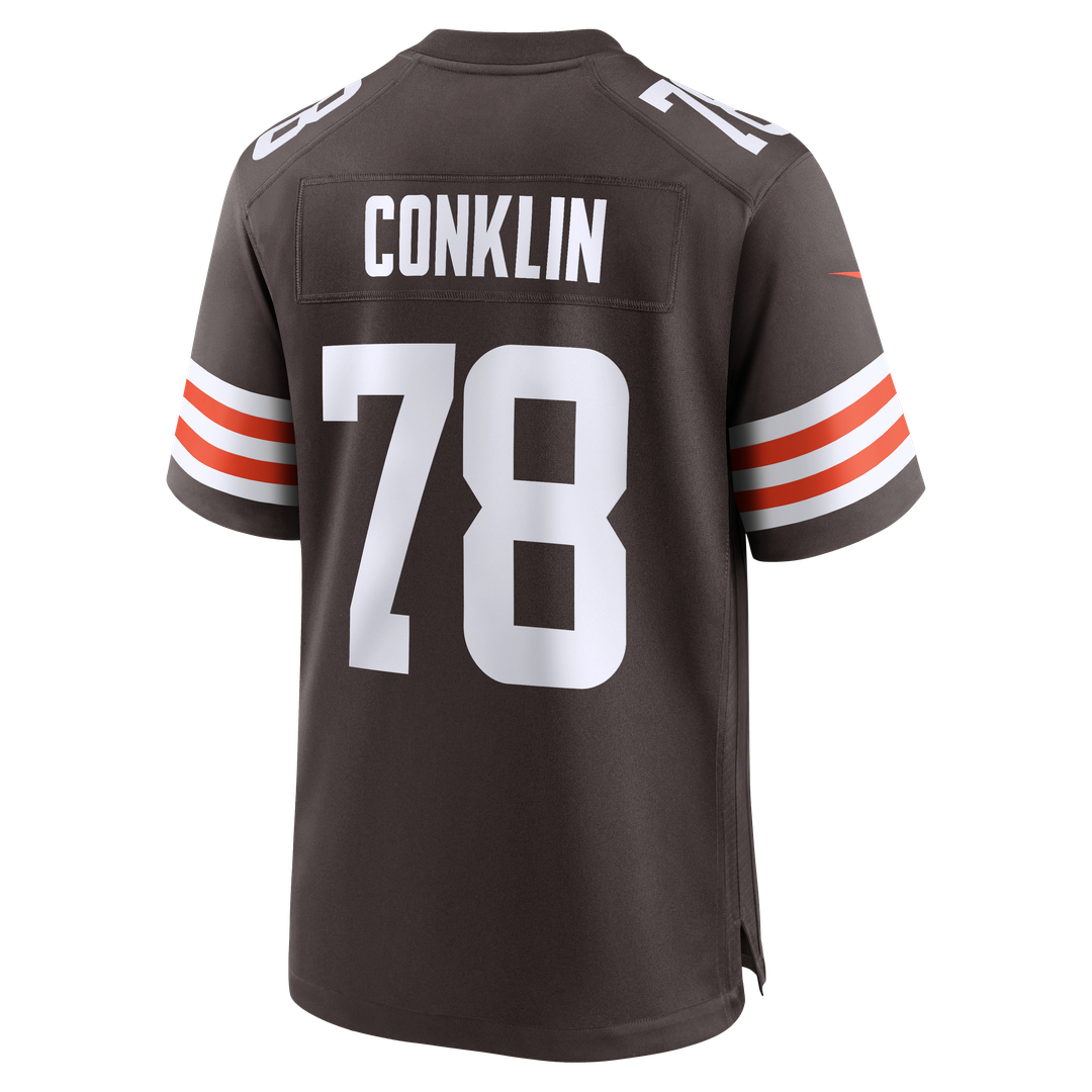 Jack Conklin Cleveland Browns Team Game Jersey - Brown