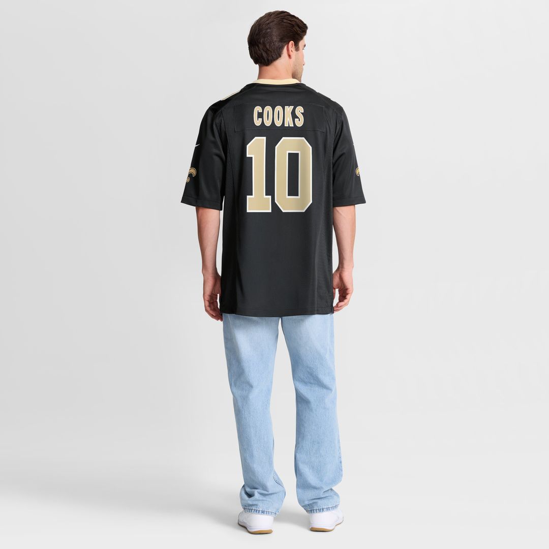 Brandin Cooks New Orleans Saints Team Game Jersey - Black