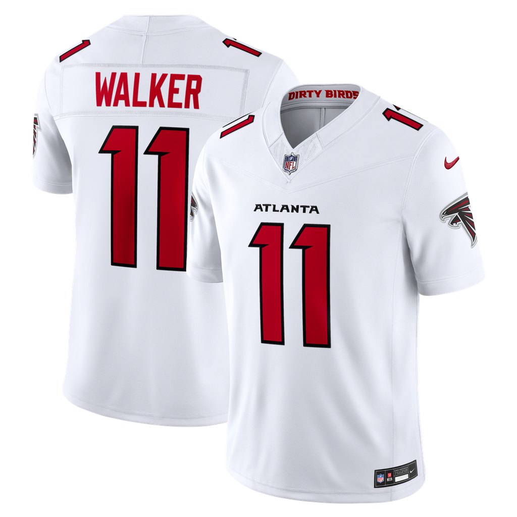 Jalon Walker Atlanta Falcons Vapor F.U.S.E. Stitched Limited Jersey - Red