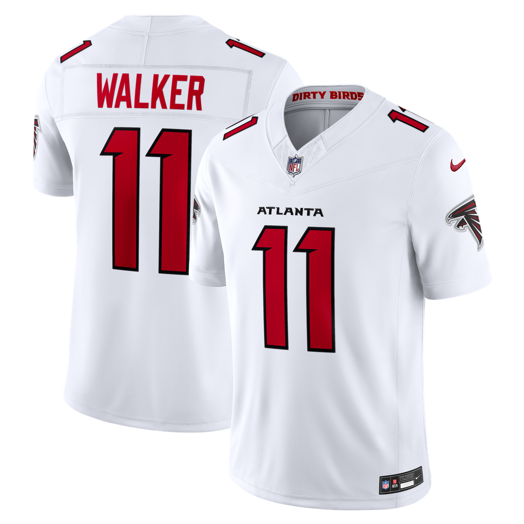 Jalon Walker Atlanta Falcons Vapor F.U.S.E. Stitched Limited Jersey - Red