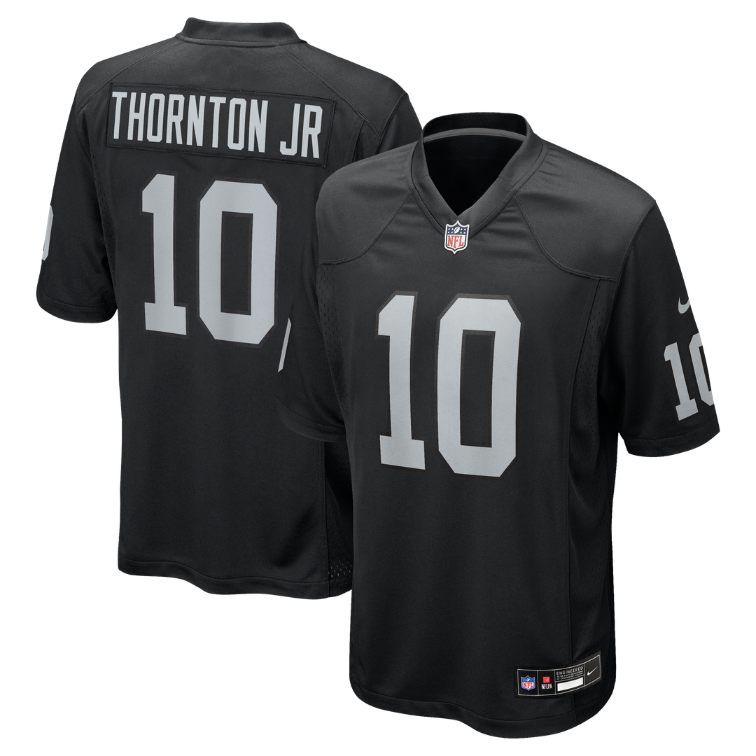 Dont'e Thornton Jr. Las Vegas Raiders Team Game Jersey - Black