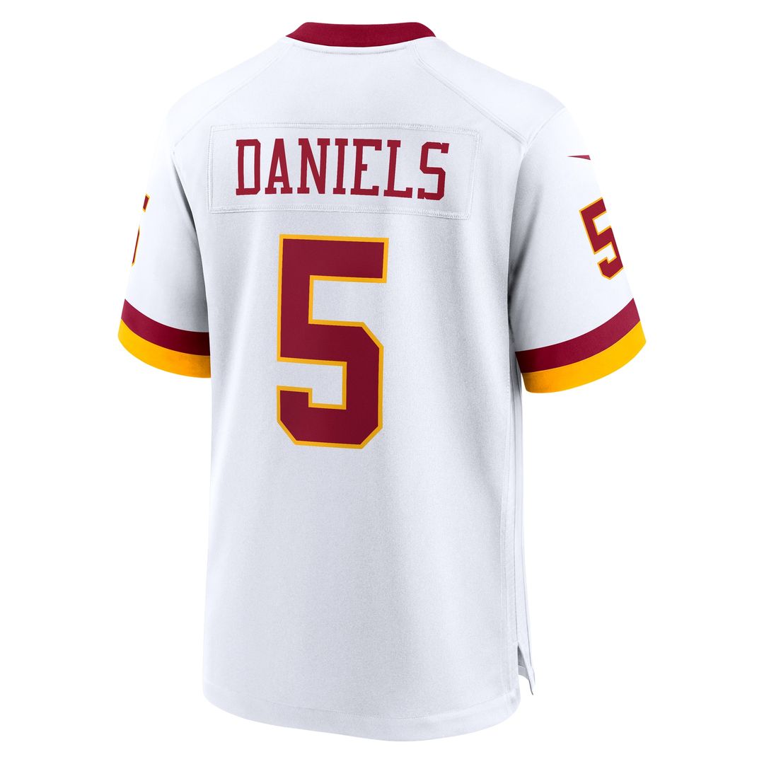 Jayden Daniels Washington Commanders Game Jersey - Burgundy