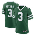 John Metchie III New York Jets Team Game Jersey - Legacy Green