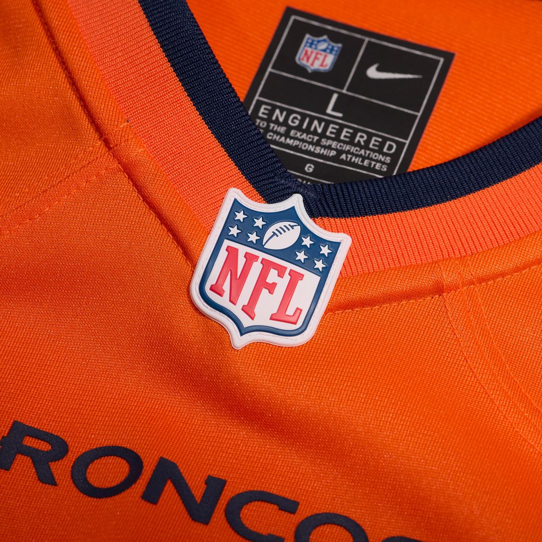 Marques Cox Denver Broncos Team Game Jersey - Orange