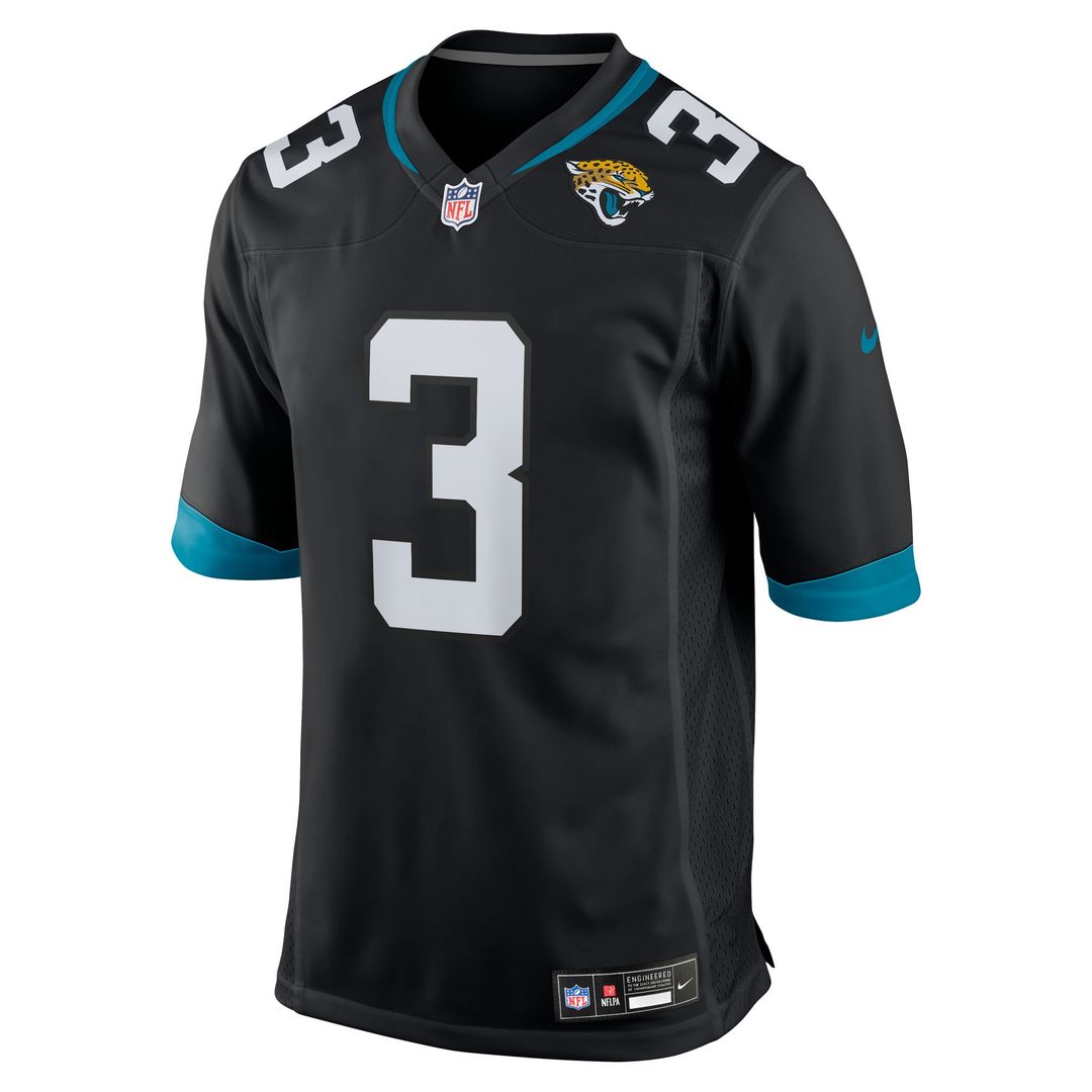 Jakobi Meyers Jacksonville Jaguars Alternate Game Jersey - Black