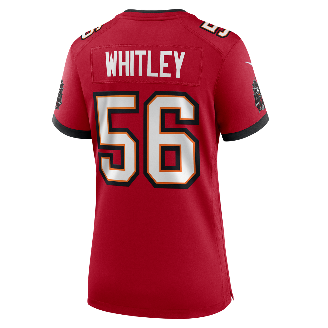 Benton Whitley Tampa Bay Buccaneers Women's Team Game Jersey - Red