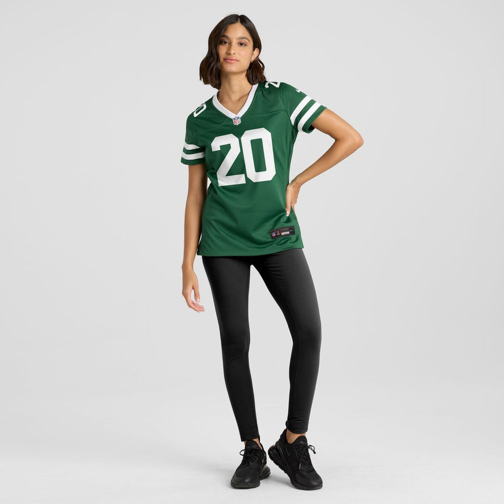 Breece Hall New York Jets Women's Alternate Game Jersey - Legacy Black