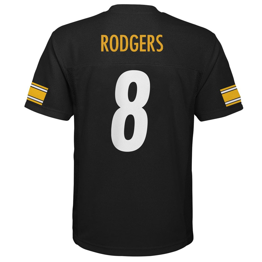 Aaron Rodgers Pittsburgh Steelers Outerstuff Preschool Replica Player Jersey - Black