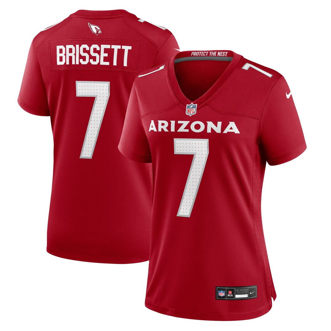 Jacoby Brissett Arizona Cardinals Women's Team Game Jersey - Cardinal