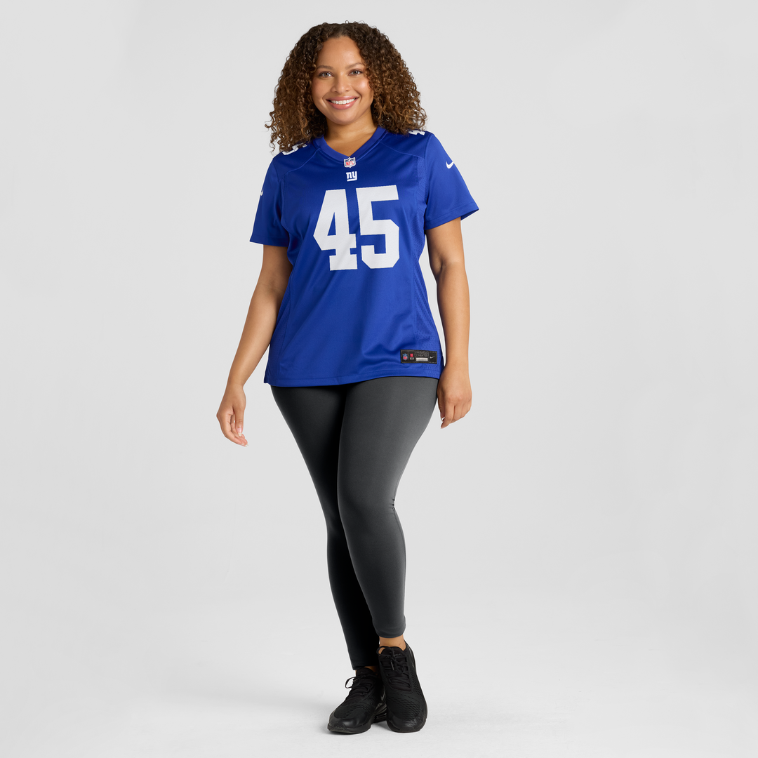 Patrick Ricard New York Giants Women's Team Game Jersey - Royal