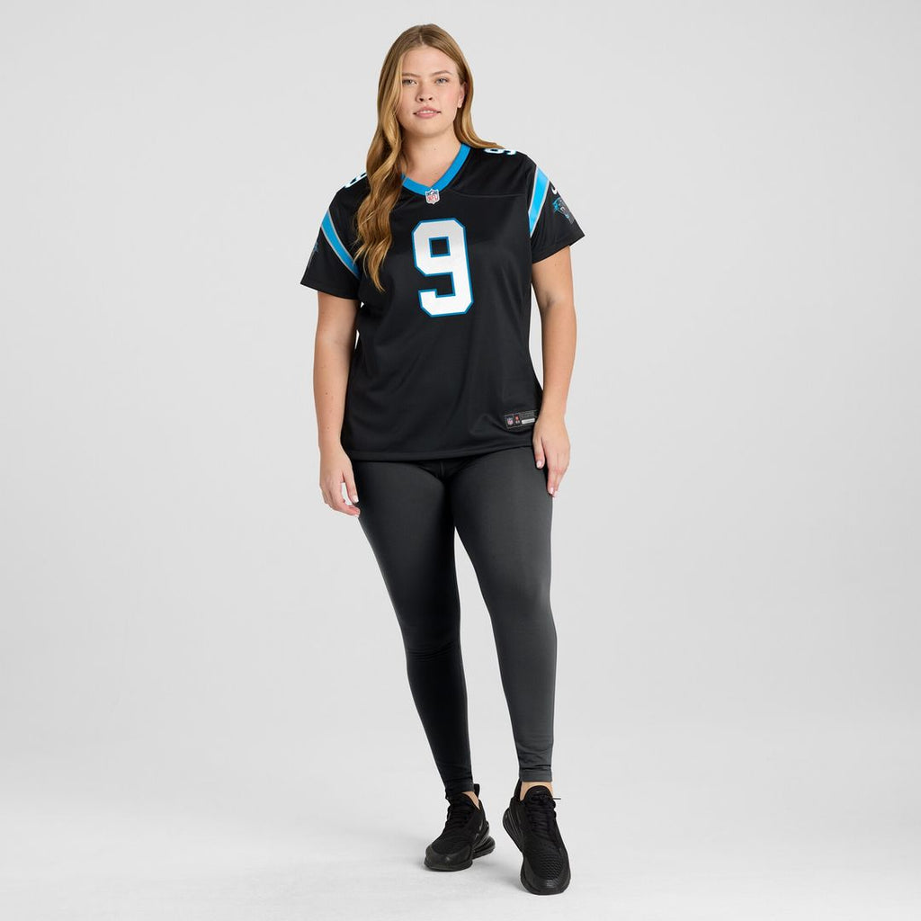 Bryce Young Carolina Panthers Women's Team Game Jersey - Black