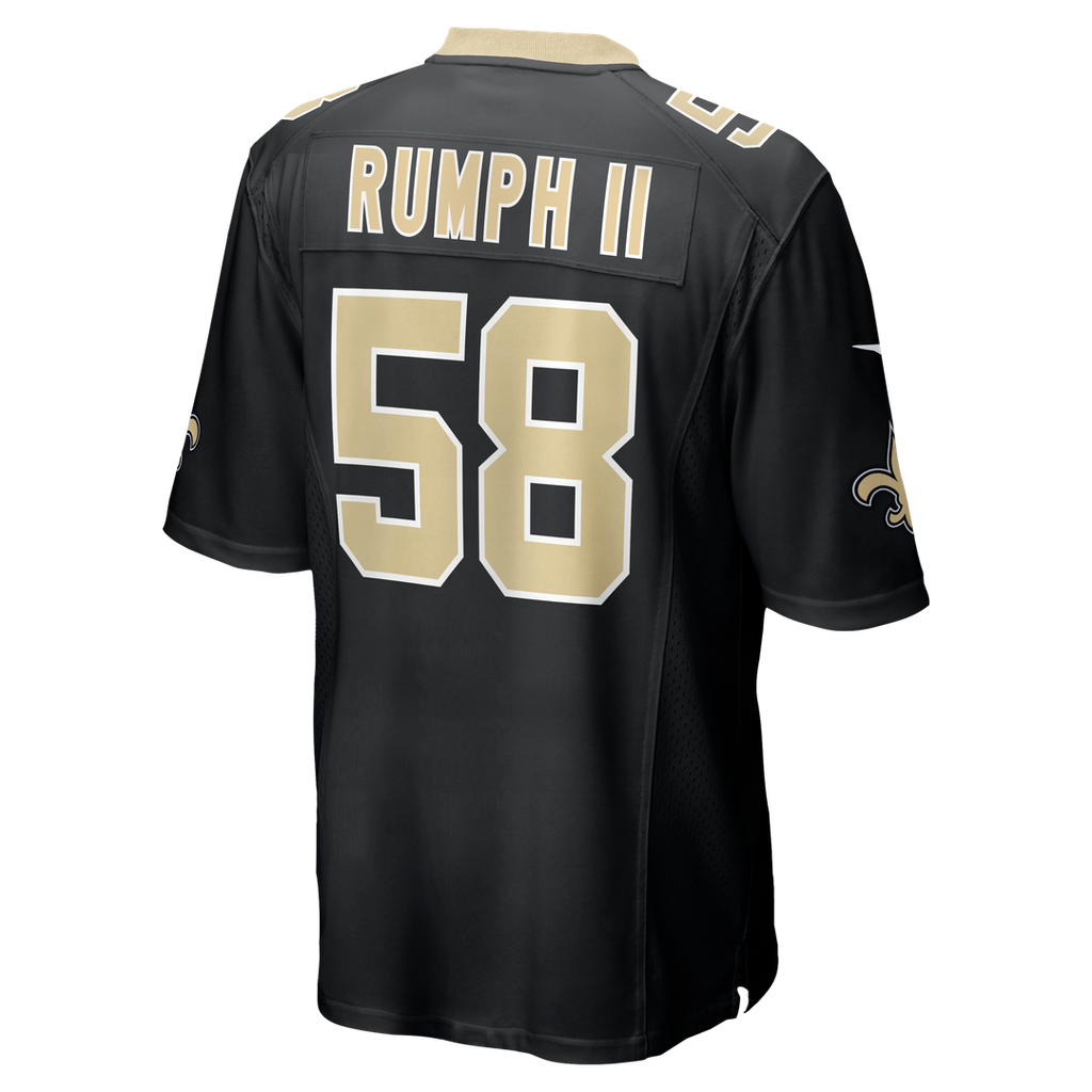 Chris Rumph II New Orleans Saints Team Game Jersey - Black