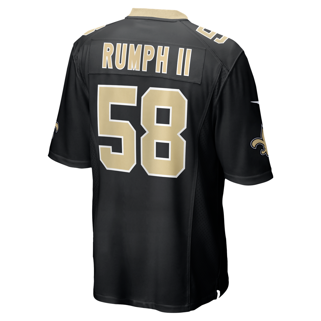 Chris Rumph II New Orleans Saints Team Game Jersey - Black