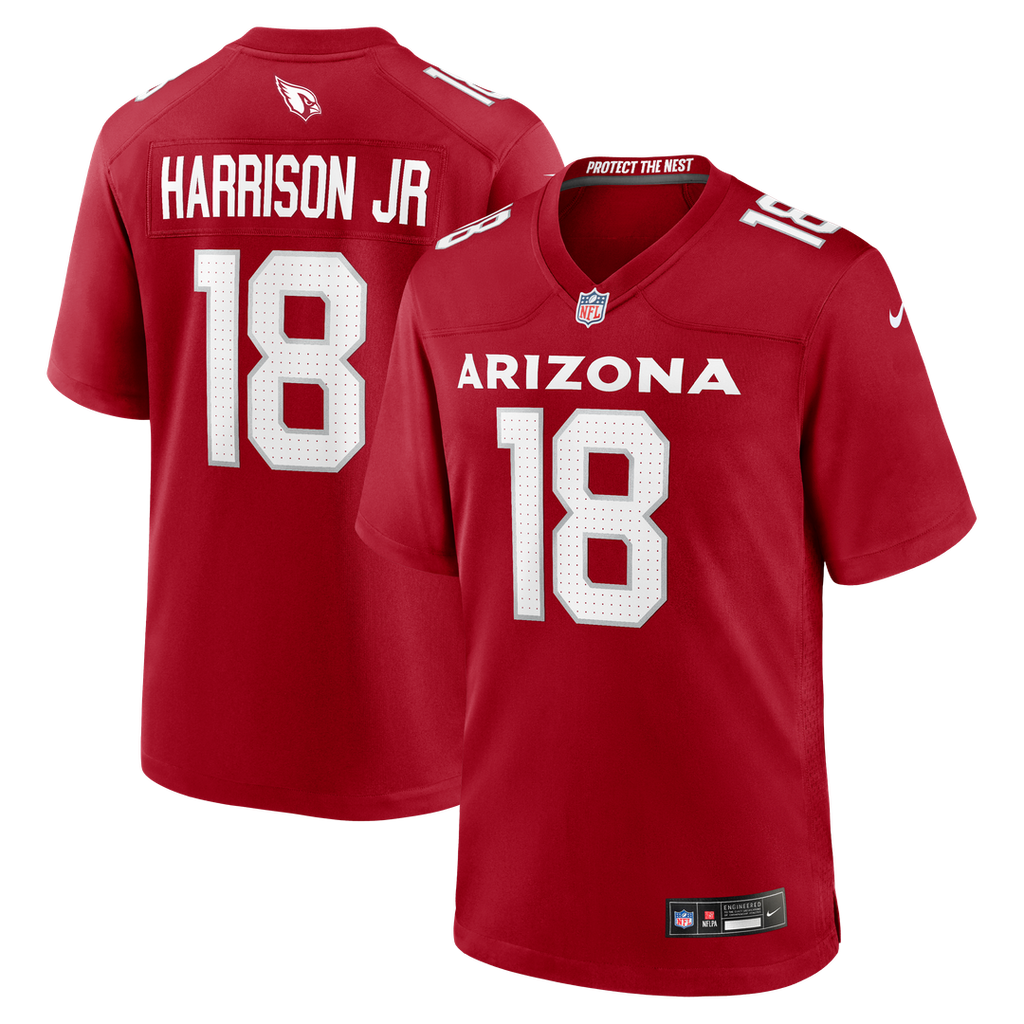 Marvin Harrison Jr. Arizona Cardinals Player Game Jersey - Cardinal