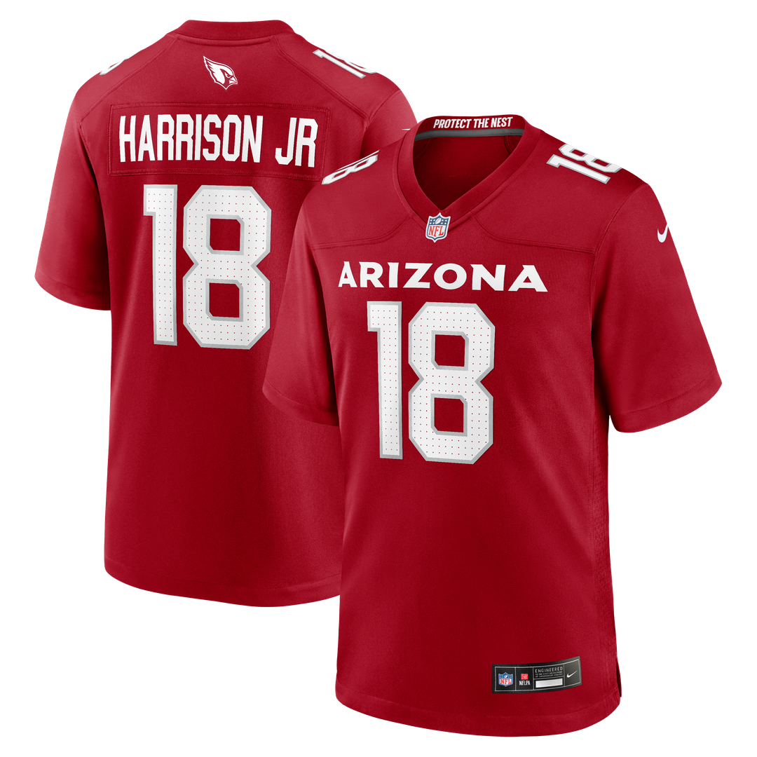 Marvin Harrison Jr. Arizona Cardinals Player Game Jersey - Cardinal