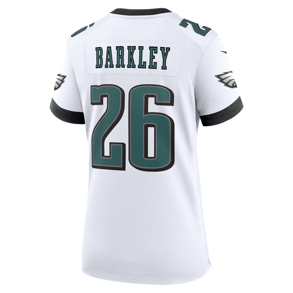 Saquon Barkley Philadelphia Eagles Women's Game Jersey - White
