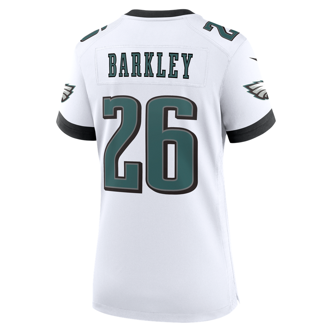 Saquon Barkley Philadelphia Eagles Women's Game Jersey - White