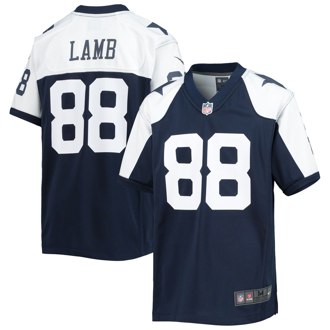 CeeDee Lamb Dallas Cowboys Youth Alternate Team Game Jersey - Navy