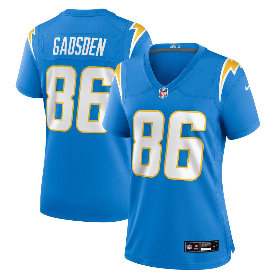 Oronde Gadsden Los Angeles Chargers Women's Alternate Charger Power Game Jersey - Gold