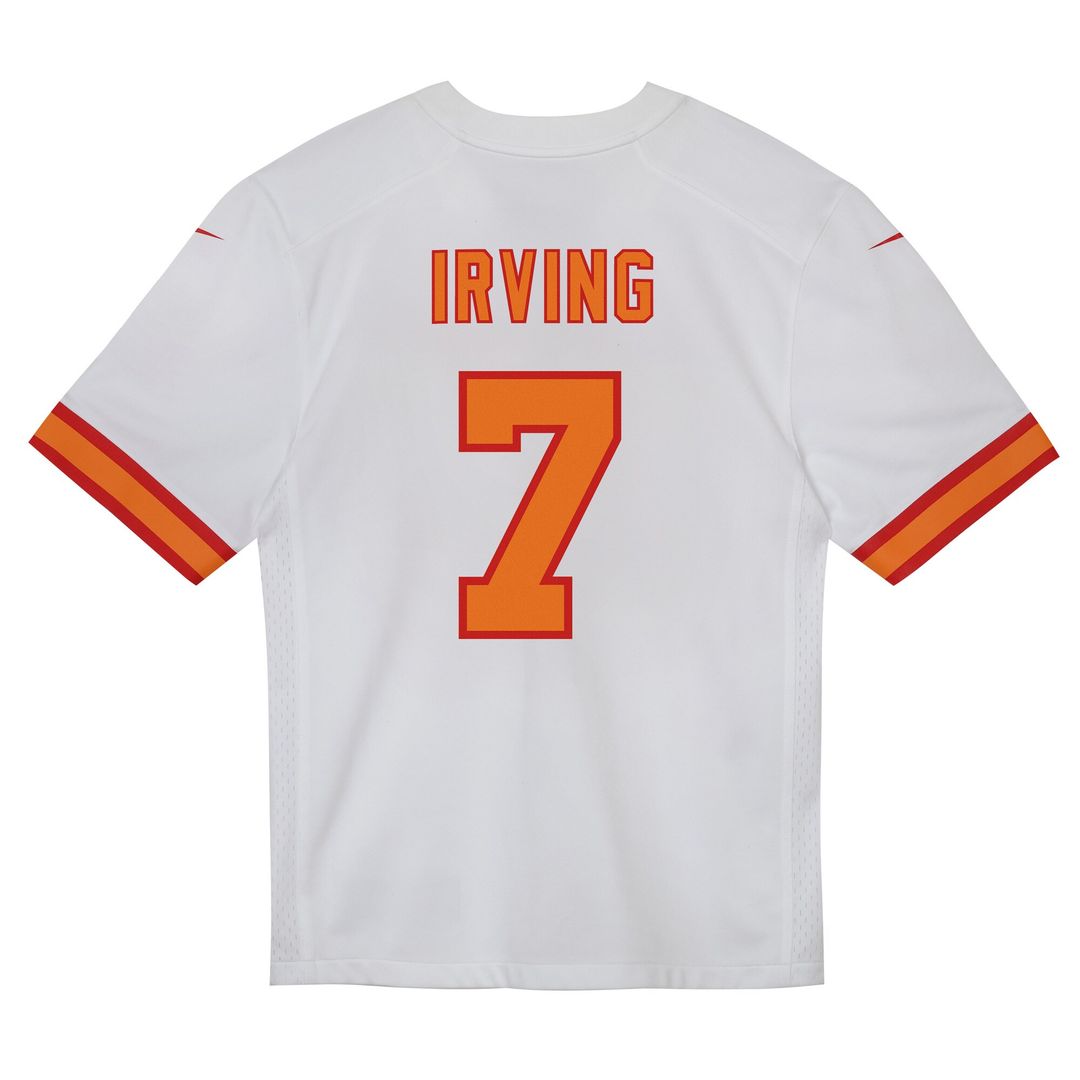Bucky Irving '76 Tampa Bay Buccaneers Preschool Game Jersey - White
