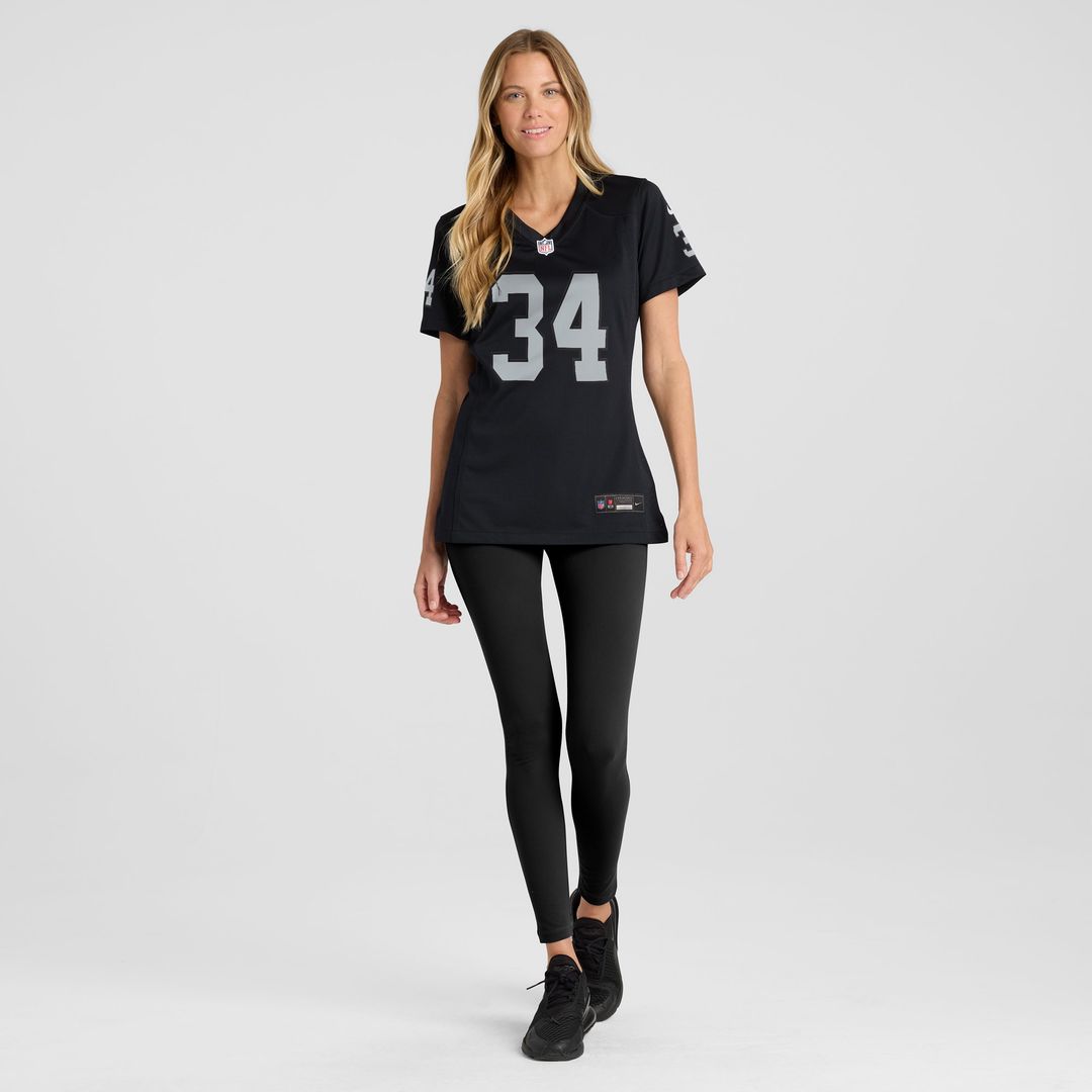 Bo Jackson Las Vegas Raiders Women's Game Retired Player Jersey - Black