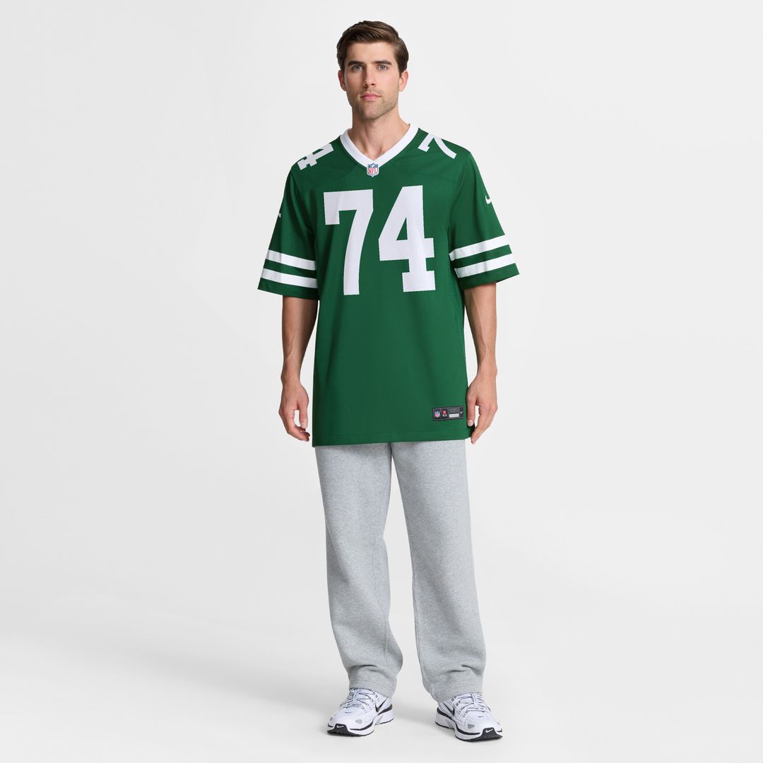 Olu Fashanu New York Jets Player Game Jersey - Gotham Green