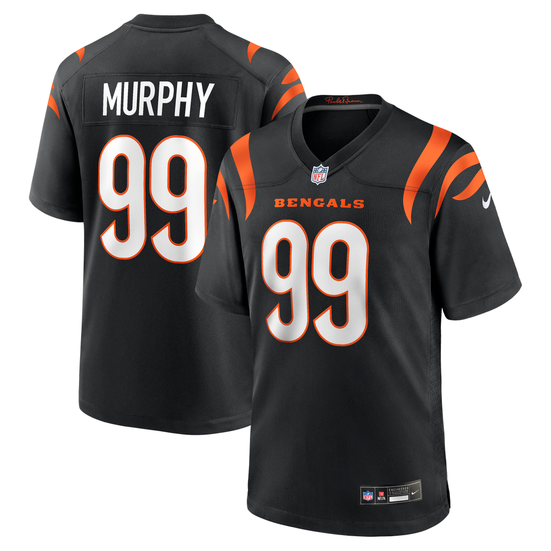 Myles Murphy Cincinnati Bengals Game Jersey - Black