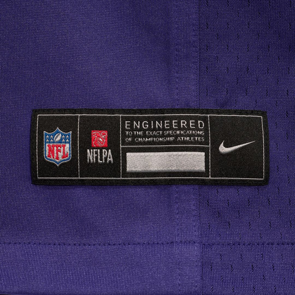 Cornelius Johnson Baltimore Ravens Team Game Jersey - Purple
